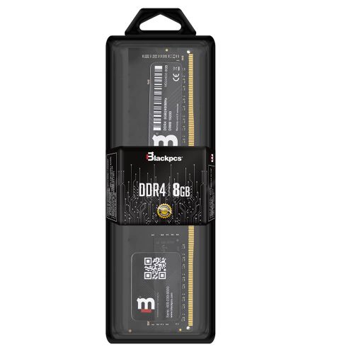Memoria RAM DDR4 8GB 2400MHz Blackpcs Negro MD22402-8GB /MAX. 1 X CLIENTE