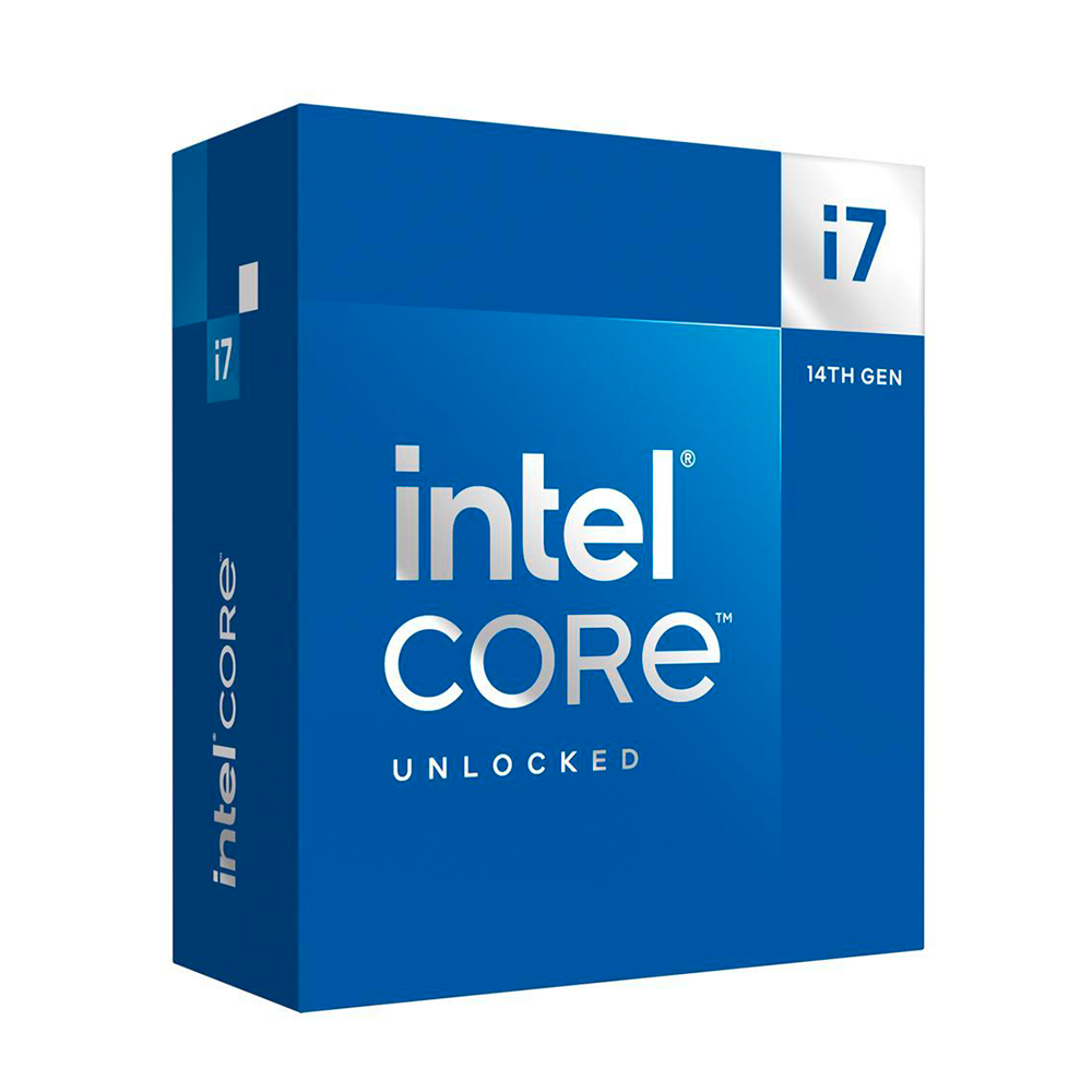 Procesador Intel Core i7-14700K, Core i7 14th Gen 20-Core (8P+12E), LGA 1700, Intel UHD Graphics 770 Processor, BX8071514700K/ NAVIDAD