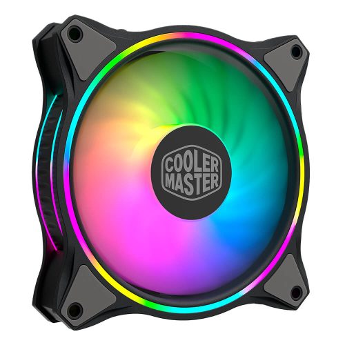 Ventilador para Gabinete 120mm Cooler Master Masterfan MF120 Halo ARGB, MFL-B2DN-18NPA-R1