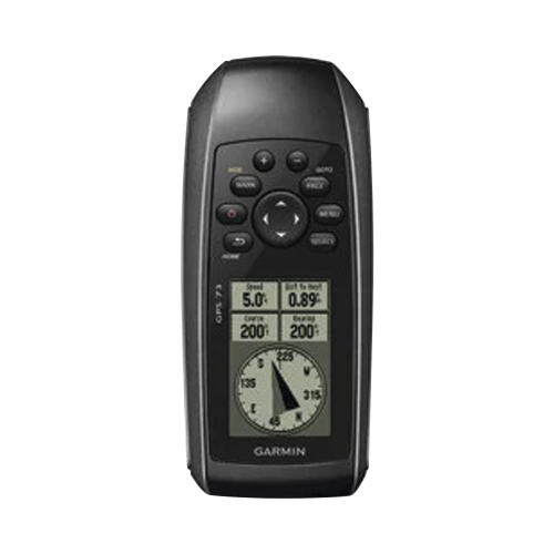 GARMIN 10-01504-00 GPSMAP 73 Portátil, Pantalla LCD 4 Niveles de Gris, Resolución 128 x 160 Píxeles, Autonomía +18 Horas, Resistencia al Agua IPX7, Receptor de Alta Sensibilidad, 1000 Waypoints, 100 Tracks, Flotante, Calendario de Caza y