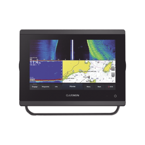 GARMIN 10-02365-02 Plotter de Navegación GPSMAP 723xsv, Pantalla Táctil WSVGA 7″, Resolución 1024×600, Compatible con GPS, GLONASS y Galileo, Receptor de Alta Sensibilidad 10 Hz, Compatible con NMEA 2000 y NMEA 0183, Sonda CHIRP Integrada /