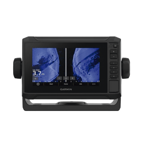 GARMIN 10-02679-00 Plotters ECHOMAP™ UHD2 de 6″/ Resolución 800×480, GPS Multibanda y Multiconstelación, Compatible con AIS y DSC, Sonda Integrada CHIRP, ClearVü y SideVü, Conexión NMEA 2000