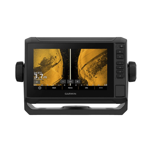 GARMIN 10-02683-00 Plotter de Navegación ECHOMAP™ UHD2 de 7″, Pantalla Táctil WVGA 7″, GPS Multibanda y Multiconstelación, Compatible con AIS y DSC, Sonda CHIRP Integrada, ClearVü y SideVü, Resistencia al Agua IPX7, Cone