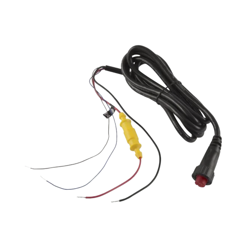 GARMIN 10-12445-00 Cable de alimentación de 4 pines con rosca.