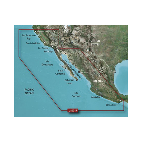 GARMIN 10-C0722-20 Mapa HXUS021R California – México.