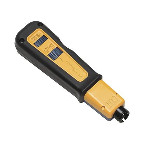 FLUKE NETWORKS 10061501 Herramienta Crimpadora de Impacto D914S, Con cuchilla Herramienta de impacto D914S, Con dos Cuchillas EverSharp 110/66