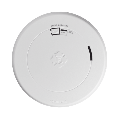 FIRST ALERT 1046802 Detector Combo de Humo/CO, Autónomo, Batería Sellada de Litio de 10 años, No Requiere Panel, Diseño Ultra Delgado, No Requiere Cableado