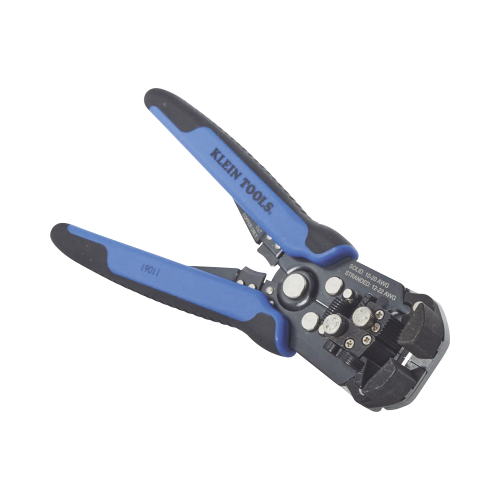 KLEIN TOOLS 110-61 Pelacables para Cable Sólido 10-20 AWG y Cable Trenzado 12-22 AWG, con Cortador de Ajuste Automático.