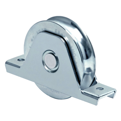 COMUNELLO 1151-5570-001 338 – Rueda de 16 cm, Capacidad Para Puertas de Hasta 640 kg, Canal Tipo «U»