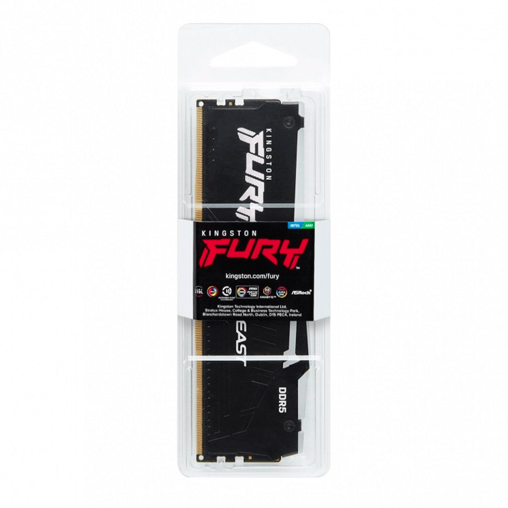 Memoria RAM Kingston Fury Beast RGB DDR5, 5200MHz, 16GB, Non-ECC, CL40, XMP, KF552C40BBA-16, /MAX. 1 X CLIENTE - Image 3