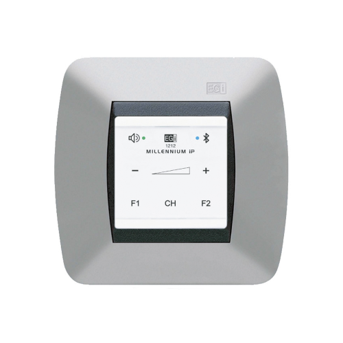 EGI AUDIO SOLUTIONS 1212 Mando Bluetooth IP | Control Táctil | Compatible Sistema Millennium | Alimentación PoE | Color Blanco |