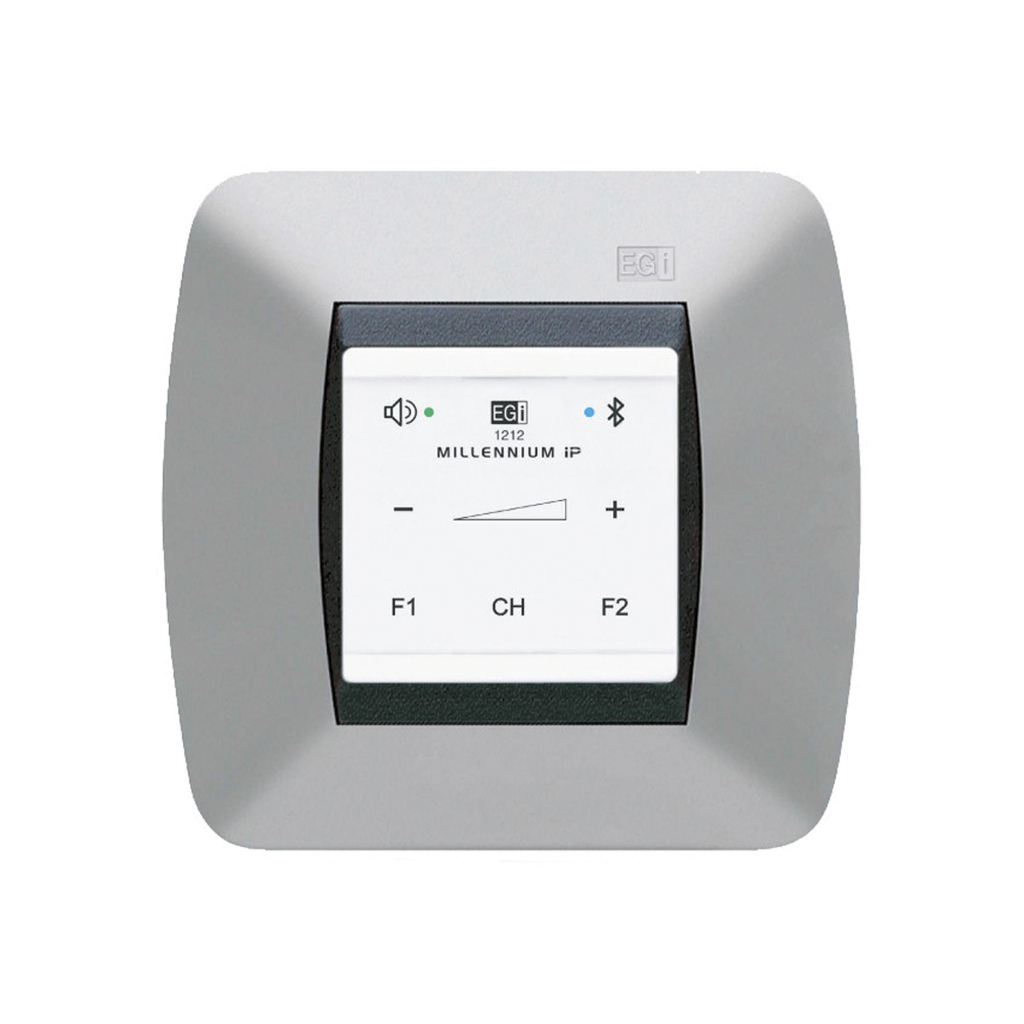 EGI AUDIO SOLUTIONS 1212 Mando Bluetooth IP | Control Táctil | Compatible Sistema Millennium | Alimentación PoE | Color Blanco |
