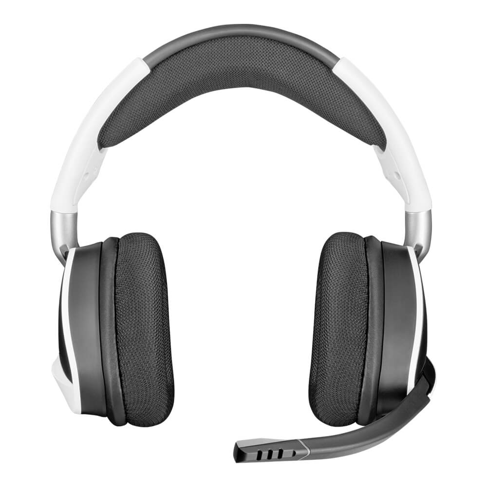Diadema Gamer Inalambrica Corsair Void RGB Elite Wireless 7.1 Canales, White, PC, Iluminación RGB iCue, CA-9011202-NA - Image 6