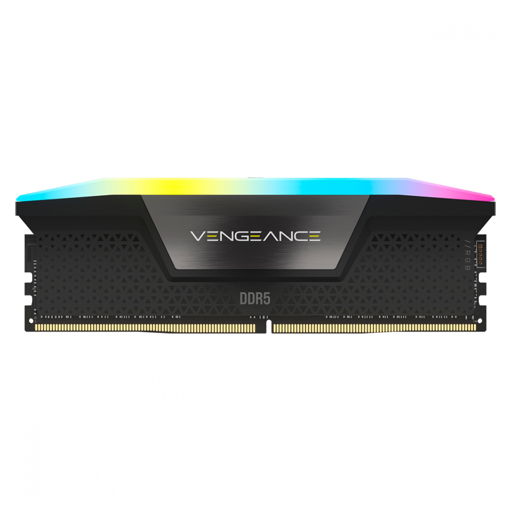 Memoria RAM Corsair Vengeance RGB DDR5, 5200MHz, 32GB (2x16GB), CL40, XMP, CMH32GX5M2B5200Z40K /MAX. 1 X CLIENTE - Image 2