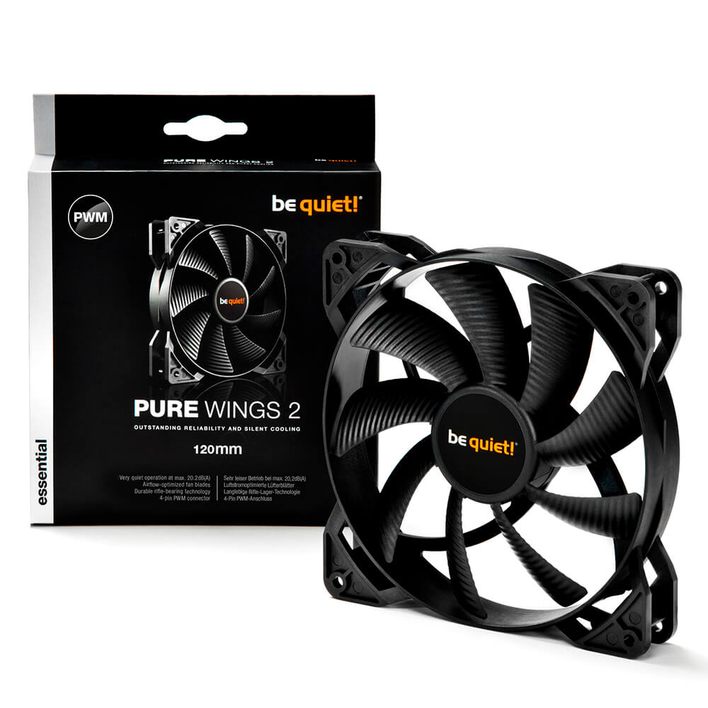 Ventilador be quiet! PURE WINGS 2 PWM, 120mm, BL039 - Image 3