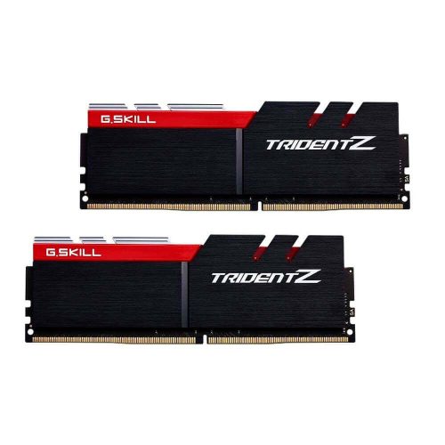 Memoria RAM 16GB DDR4 GSkill Trident Z Negro/Rojo 3200Mhz Kit 2x8GB - F4-3200C16D-16GTZB /MAX. 1 X CLIENTE