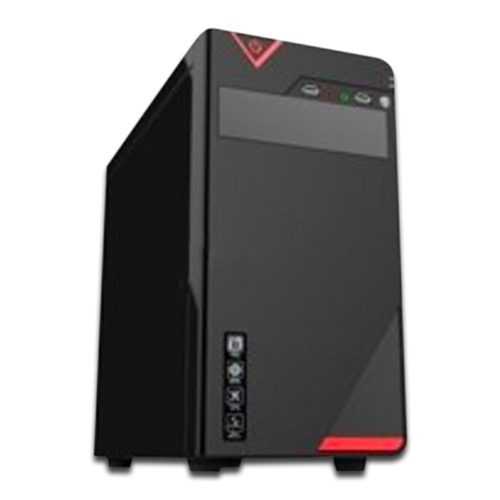 Gabinete QUARONI 92006CE Black Micro ATX Fuente 400W