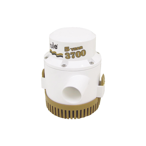 RULE 13A Bomba sumergible de achique serie gold de 3700 galones por hora a 12 Volts de corriente directa.