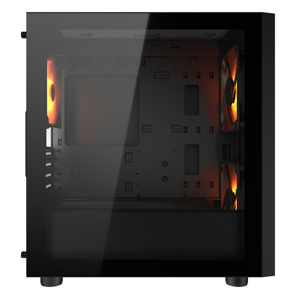 Gabinete Cougar Uniface Mini RGB, Mini-Tower, Micro-ATX/Mini-ITX, Sin Fuente, 3 Ventiladores Instalados, USB 2.0/3.0, Black, 3855C90.0003 - Image 5