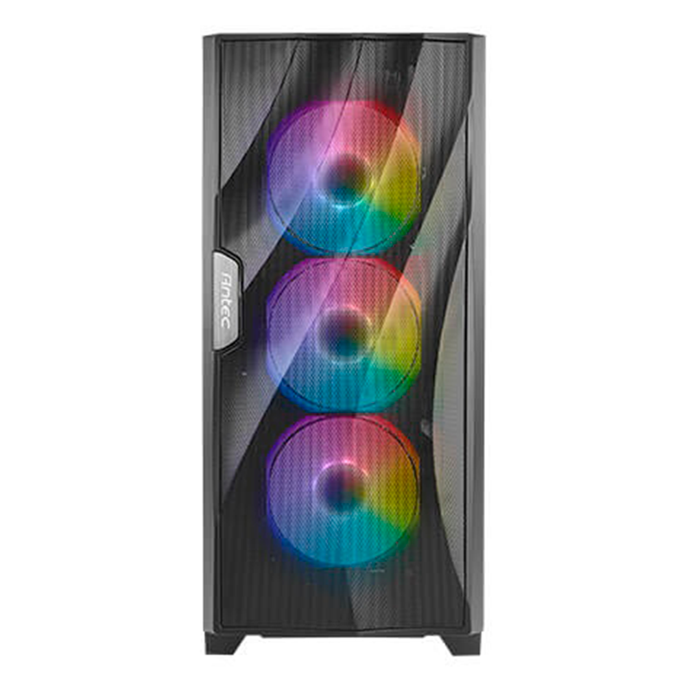Gabinete Antec DF700 Flux, Midi-Tower, ATX/micro ATX/Mini-ITX, USB 3.0, Sin Fuente, 5 Ventiladores RGB Instalados, Negro - Image 3