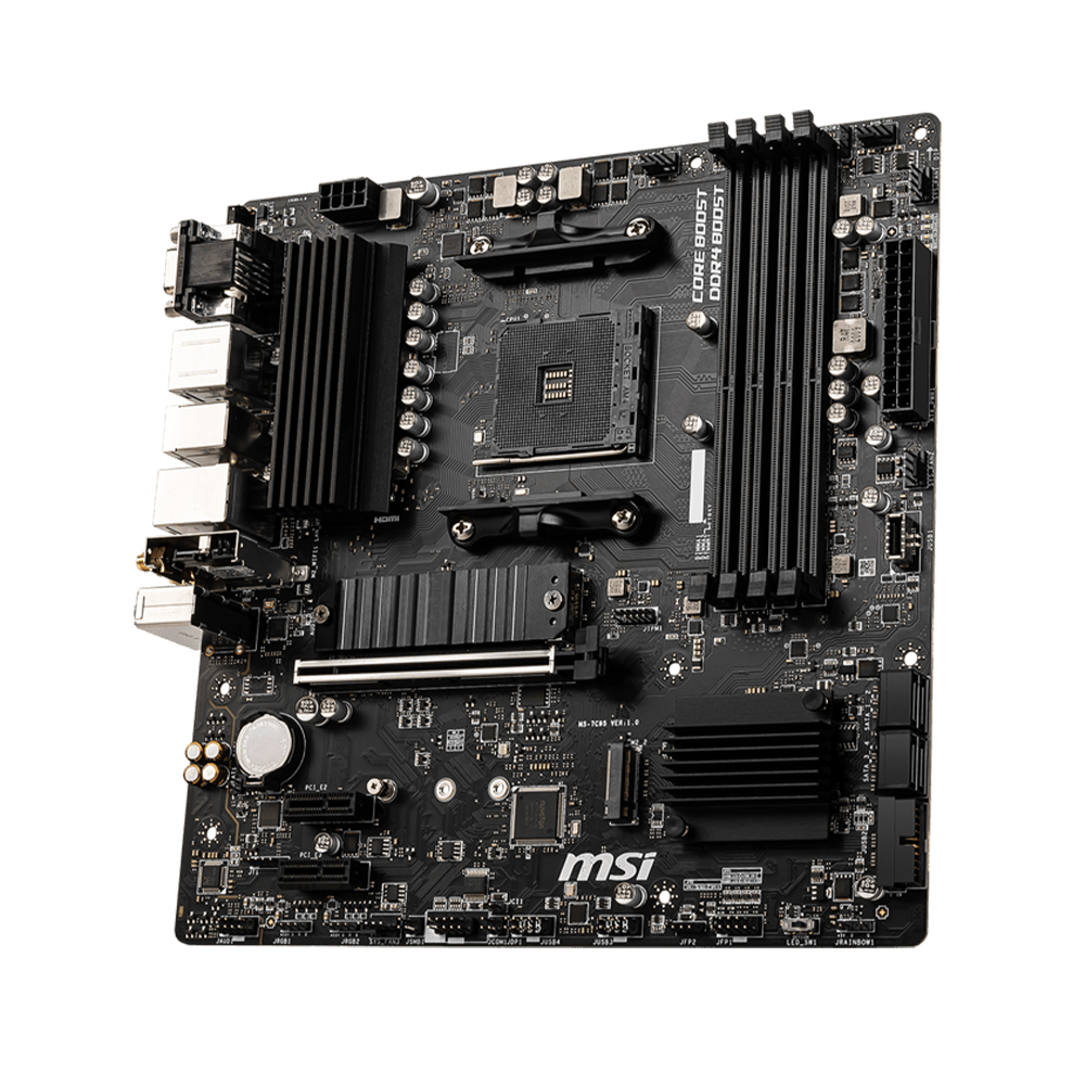 Tarjeta Madre MSI B550M PRO-VDH WIFI, AM4, AMD RYZEN 3000 SERIES, Micro-ATX/ NAVIDAD - Image 3