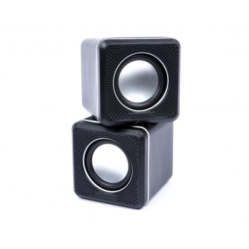 Bocinas Multimedia Naceb para PC 3W, NA-082, Negras