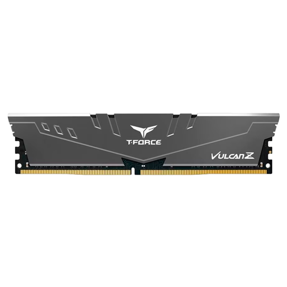 Memoria RAM Team Group T-Force Vulcan Z DDR4, 3200MHz, 16GB, Non-ECC, CL16, XMP, Gris, TLZGD416G3200HC16F01 /MAX. 1 X CLIENTE
