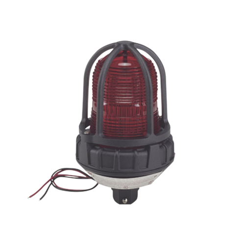 FEDERAL SIGNAL INDUSTRIAL 151XST-240-R Luz estroboscópica para ubicaciónes peligrosas, montaje tipo tubo, 240 VCA, color Rojo