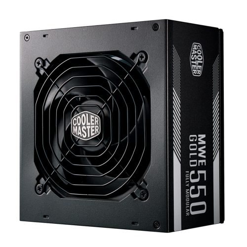 Fuente de poder Cooler Master MWE 550, 550W, 80 Plus Gold, Modular, MPY-5501-AFAAG-US
