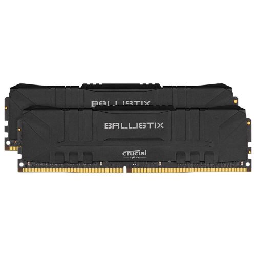 Memoria RAM DDR4 16GB 2666MHz Crucial Ballistix Black 2x8GB, BL2K8G26C16U4B /MAX. 1 X CLIENTE