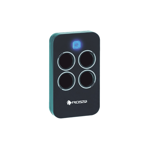 ROSSI 15981 Control Remoto de Cuatro Canales Para Motores Rossi, Frecuencia de 433 Mhz