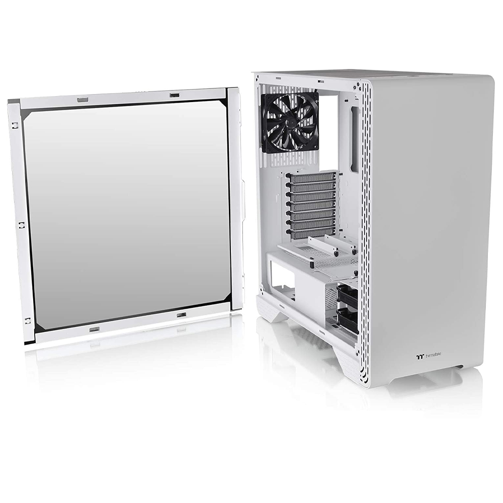 Gabinete Thermaltake S300 TG Snow, Cristal Templado, ATX, USB 3.0, CA-1P5-00M6WN-00, Incluye 1 FAN 120mm negro - Image 3