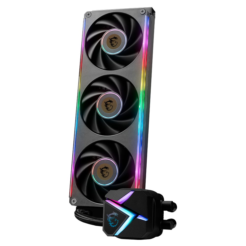 Enfriamiento Líquido MSI MAG CORELIQUID C360 V2 ARGB, 3x120mm, 500-1900RPM, Negro, MAG CORELIQUID C360 V2 - Image 4