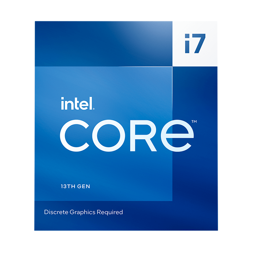Procesador Intel Core i7-13700F 2.1GHz (5.2 Turbo), Requiere Tarjeta de Video, 16 Core, Socket LGA 1700, Desktop Processor, Raptor Lake, BX8071513700F