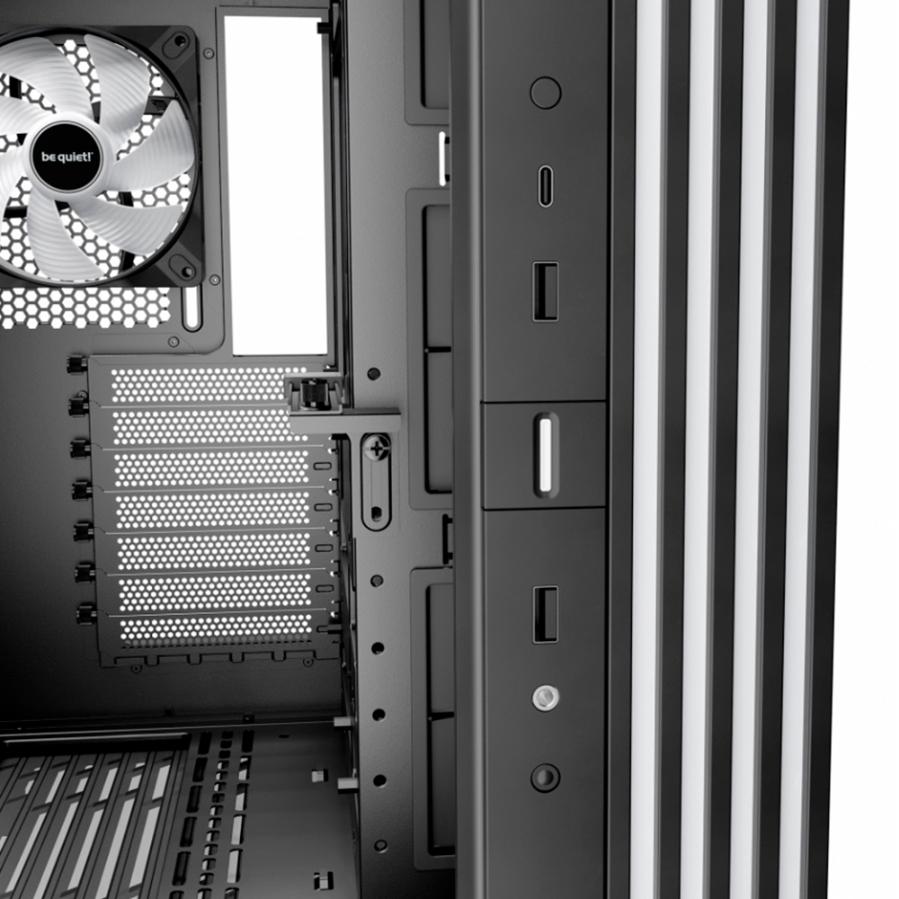 Gabinete be quiet! LIGHT BASE 600 LX, Midi-Tower, ATX/Micro-ATX/Mini-ITX, USB 3.0, 4 Ventiladores Instalados, Negro, BGW67 - Image 4