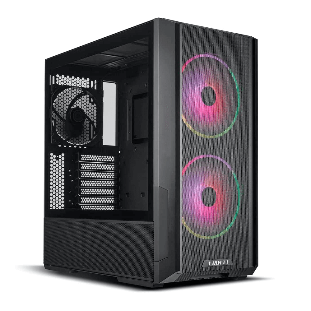 Gabinete LIAN LI LANCOOL 216 AIRFLOW FOCUS, Vidrio Templado, Filtro de Polvo, 3 Ventiladores Incluidos, Negro, incluye Controlador, LANCOOL 216RCX