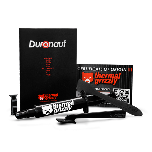 Pasta Térmica de Alto Rendimiento Thermal Grizzly Duronaut, 6G, Durabilidad Mejorada, CPU/GPU/PS4/PS5/Xbox, TG-D-006