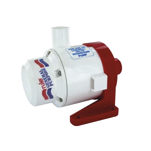 RULE 17A Bomba sumergible de para vivero o uso general de 3800 galones de baja presión. opera a 12 Volts de corriente directa