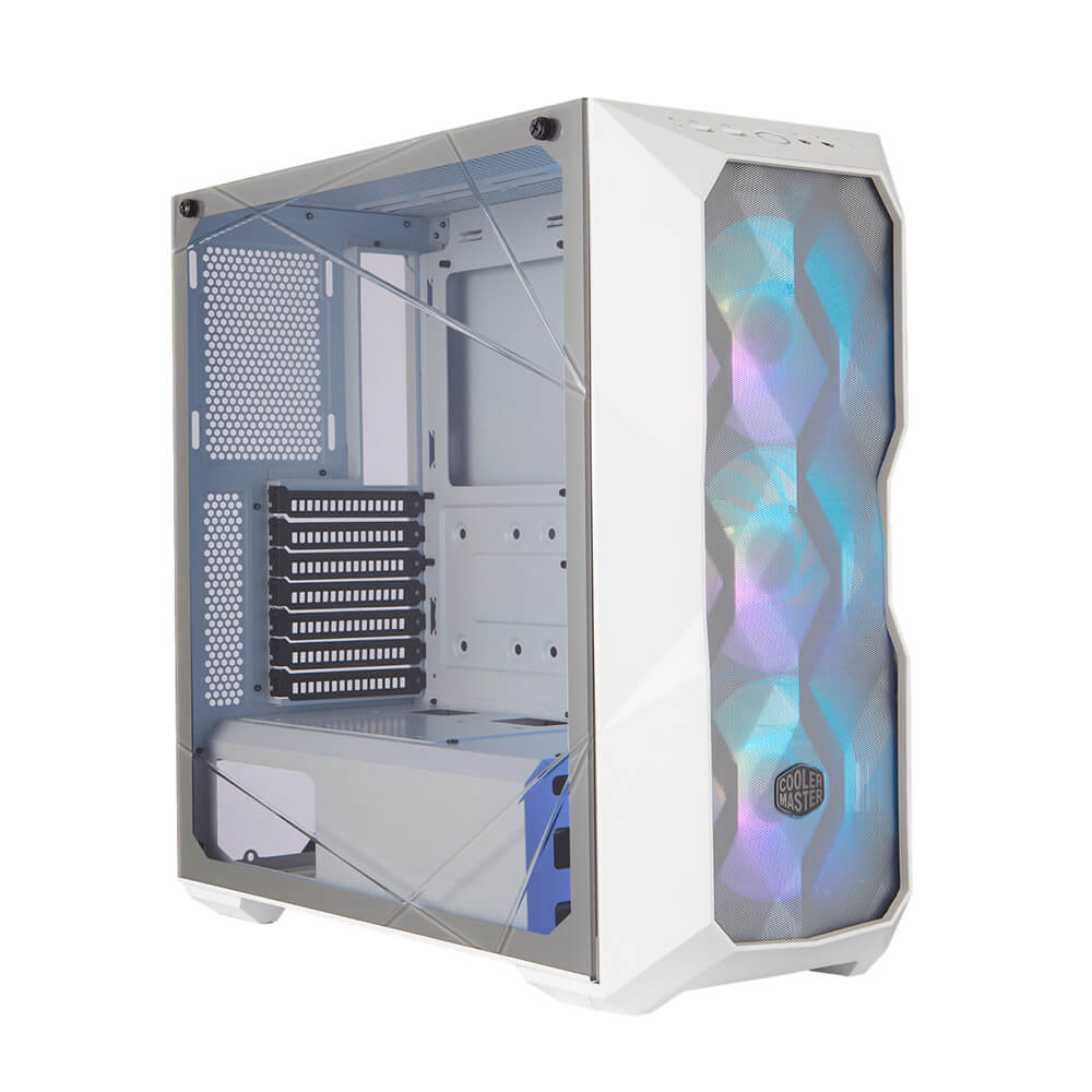 Gabinete Cooler Master Masterbox TD500 Mesh V2, Cristal Templado, 3xCF120 ARGB FAN Incluidos, Blanco, 2 xUSB 3.2, 1 USB 3.0, ATX, Micro ATX, Mini ITX, TD500V2-WGNN-S00 - Image 2