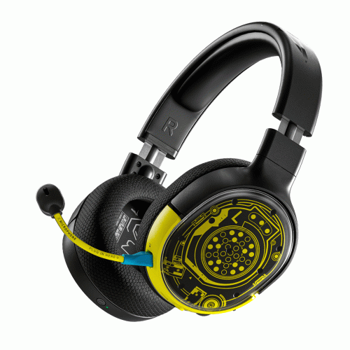 Diadema Steelseries ARCTIS 1 Wireless Cyberpunk Netrunner Edition, Microfono Inalámbrica, PC - PS5/PS4 - XBOX ONE - Switch, 73195/RFB (RECERTIFICADO), 6 Meses de Garantía