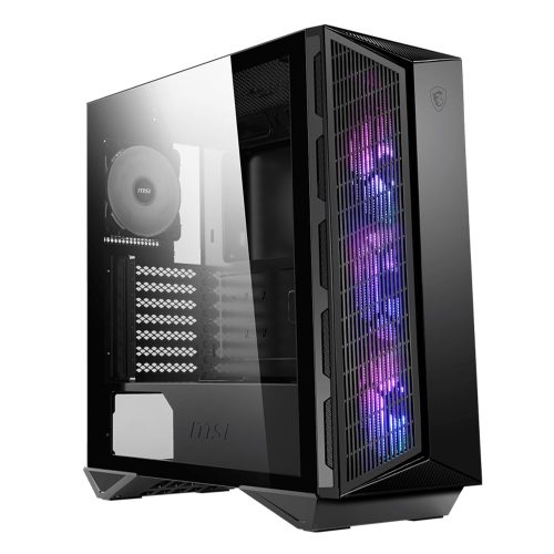 Gabinete MSI MPG GUNGNIR 110M, Cristal Templado, Led Multicolor, Black /USB 3.0, ATX