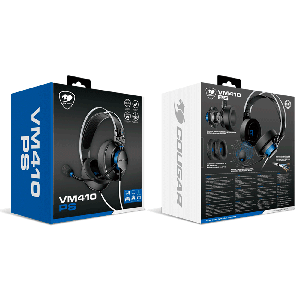 Diadema Gamer Cougar VM410 PlayStation, PS4, Nintendo Switch, Android - Image 8