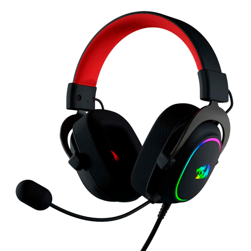 Diadema Gamer Redragon Zeus H510, USB, 3.5mm, 7.1 Virtual, Black, H510-RGB/ NAVIDAD