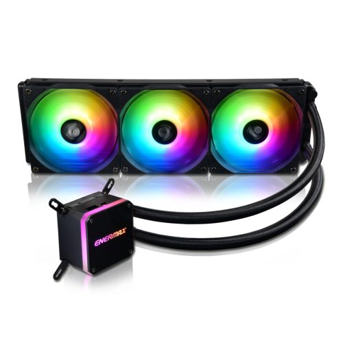 Sistema de Enfriamiento Liquido AIO Enermax Liqmax III 360mm ARGB, AURA SYNC Etc., ELC-LMT360-ARGB