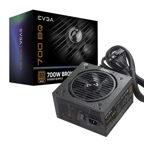 Fuente De Poder EVGA BQ, 700W 80+ Bronze, Semi Modular, 110-BQ-0700-V1