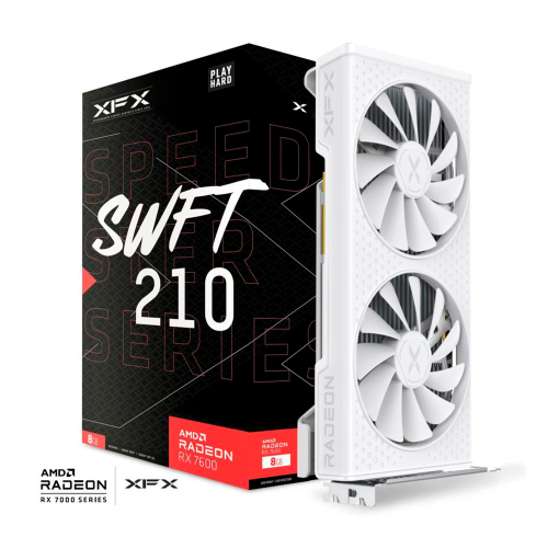 Tarjeta de Video XFX RX 7600 SWFT 210 Speedster SWFT 210, AMD Radeon, 8GB 128-bit GDDR6, PCI Express 4.0, RX-76PSWF