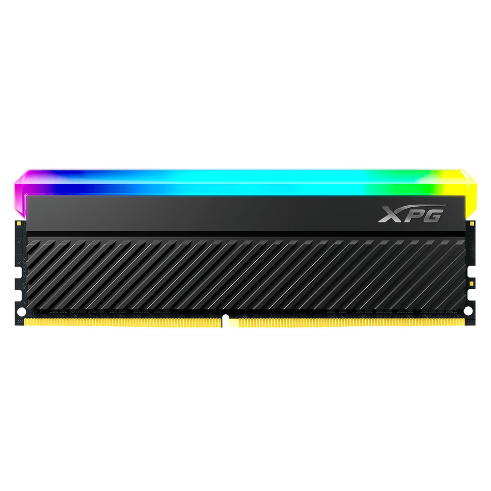 Memoria RAM DDR4 8GB 3600MHz Adata XPG SPECTRIX D45G 1x8GB, RGB, Negra, AX4U36008G18I-CBKD45G /MAX. 1 X CLIENTE