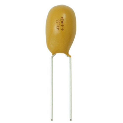 SYSCOM 199-D225X-9025A1VE3 Capacitor de Tantalio de 2200nF , Emplomado sólido de 25 Vcc