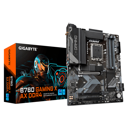 Tarjeta Madre Gigabyte ATX B760 GAMING X AX DDR4, Socket LGA1700, Intel B760 Express, HDMI, Up to 128GB DDR4, B760 GAMING X AX DDR4
