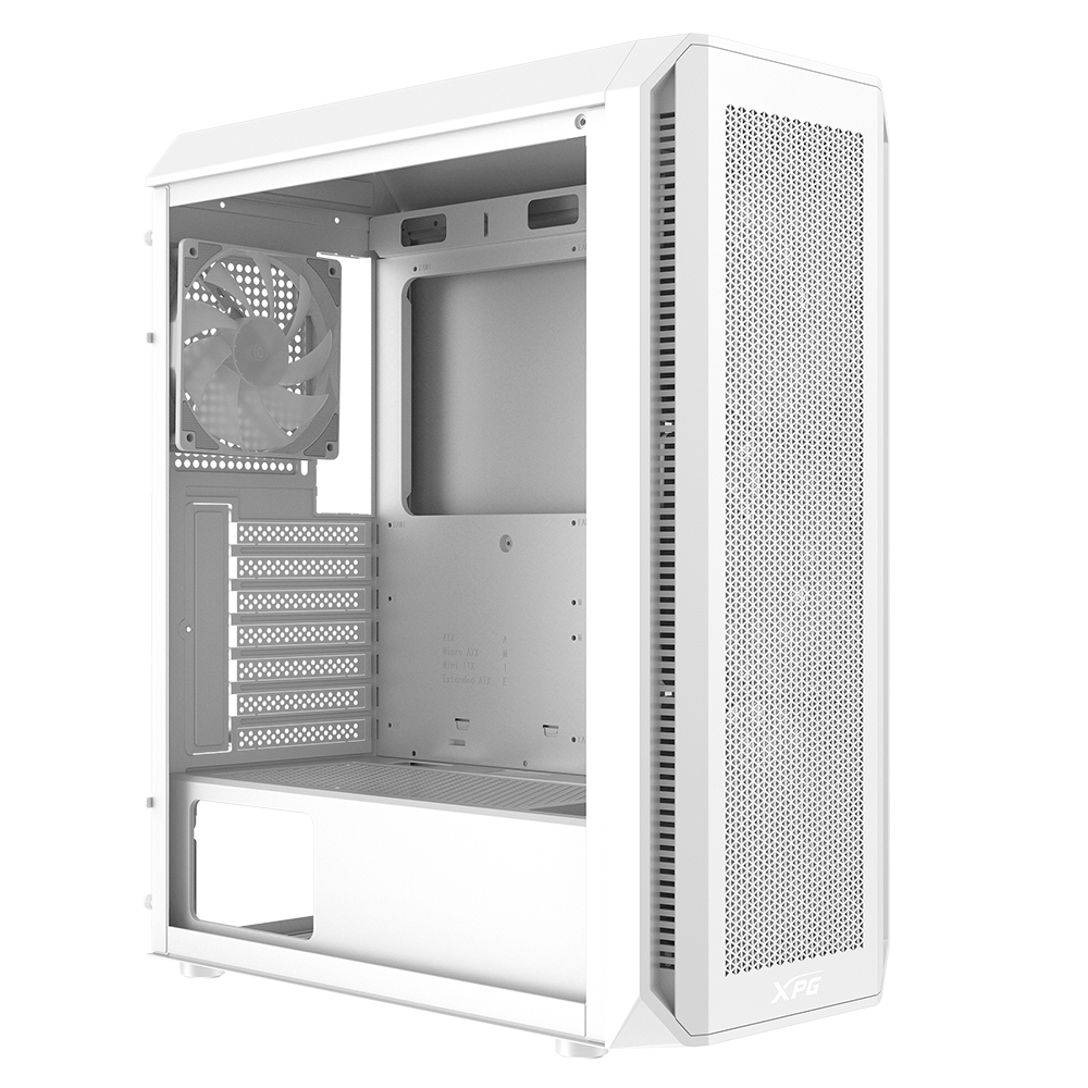 Gabinete XPG VALOR AIR PLUS, ATX/Micro-ATX/Mini-ITX, USB 3.2, 4 Ventiladores Instalados, Blanco, VALORAIRPLUSMTA-WHCWW - Image 3